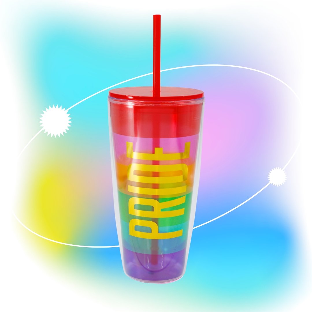 Pride LGBTQ Travel Tumbler - Pride Fire - SLANT-10-05191-010 - Drinkware