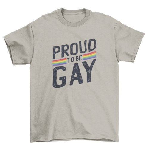 Proud Gay t-shirt - Pride Fire - VX151452UNGT4Y2XL - T-shirts