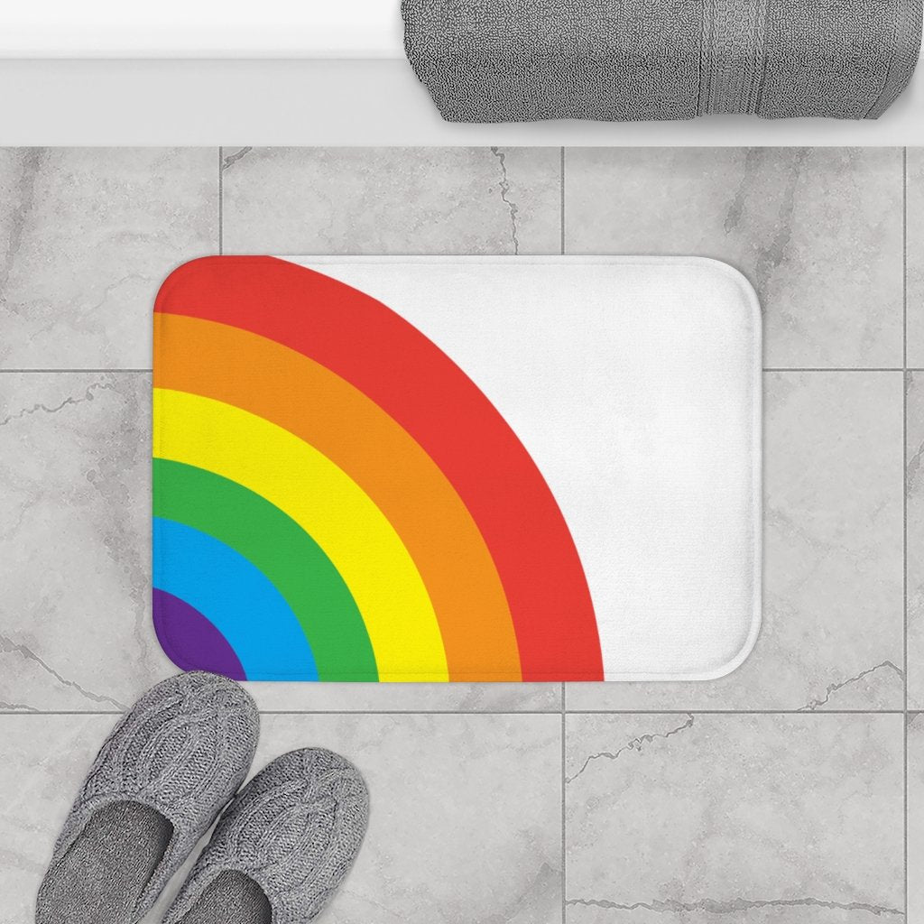 Rainbow Bath Mat - Pride Fire - 2105539796 - Bathroom