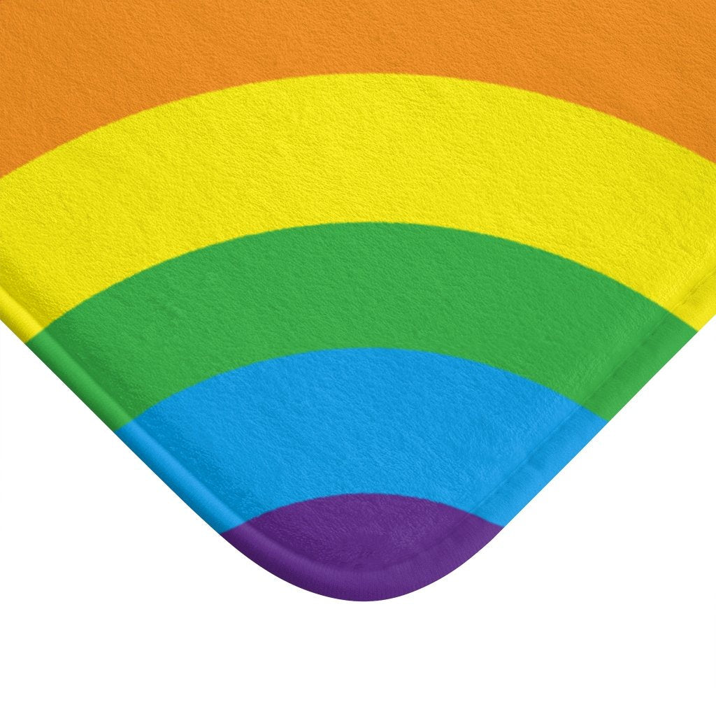 Rainbow Bath Mat - Pride Fire - 2105539796 - Bathroom