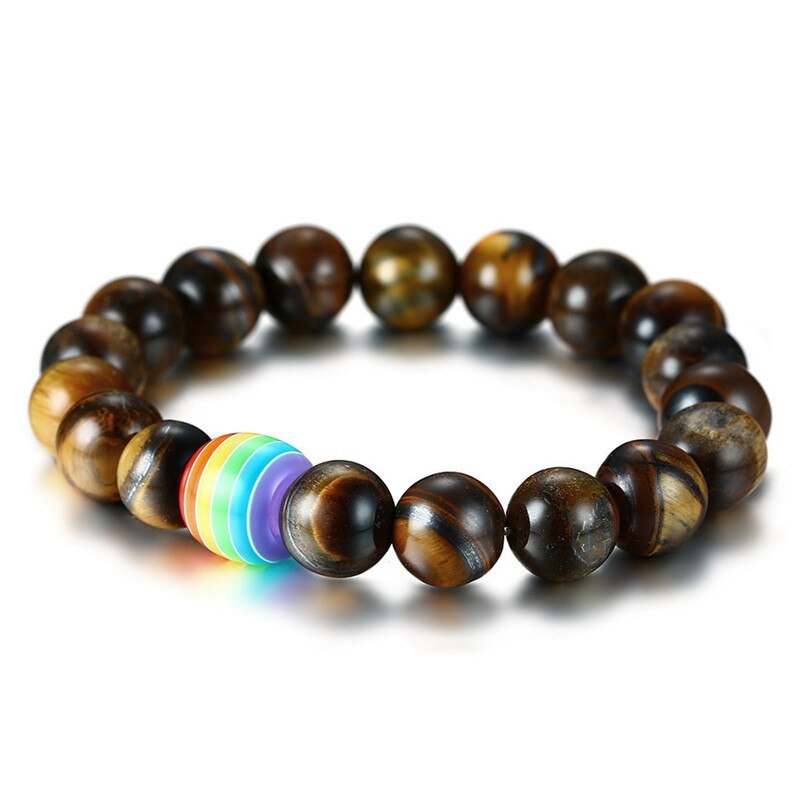 Rainbow Bead Pride Bracelets - Pride Fire - 483700_EOKFEWM -