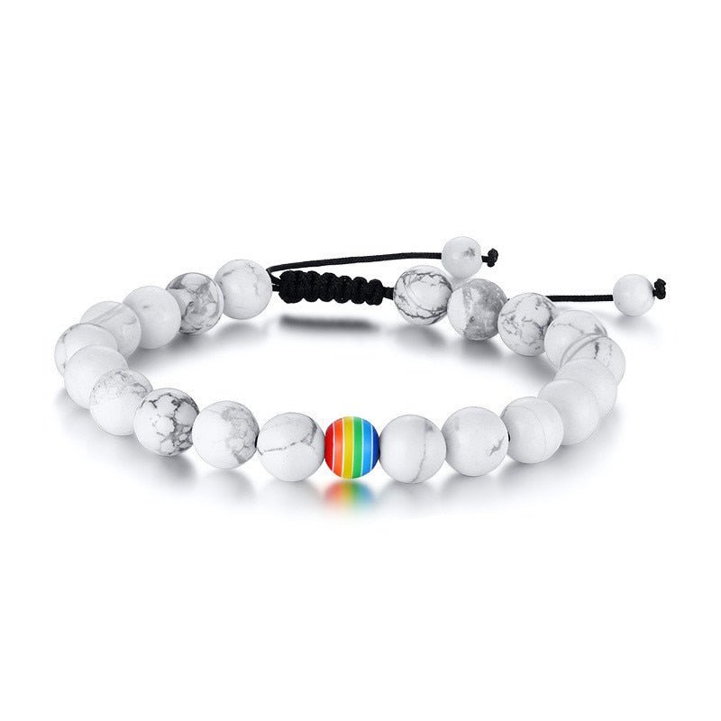 Rainbow Bead Pride Bracelets - Pride Fire - 483700_SUCADZM -