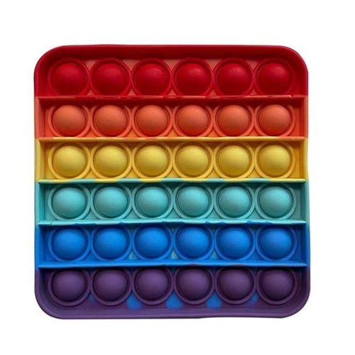 Rainbow Bubble Press Fidget Stress Relief Toy - Pride Fire - ONFY334226838-SQ - Toys