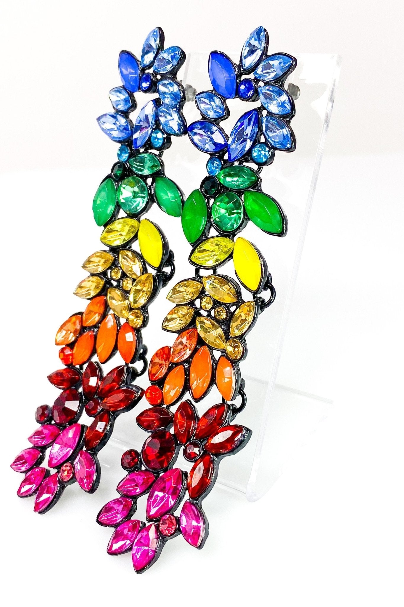 Rainbow Drop Earring - Pride Fire - H3 - Earrings