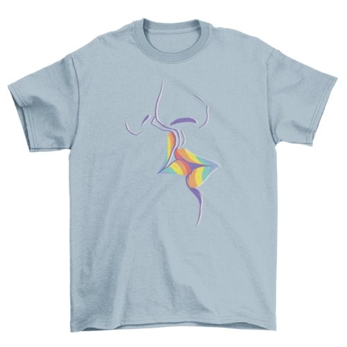 Rainbow Kiss t-shirt - Pride Fire - VX169646UNGT4N2XL - T-shirts