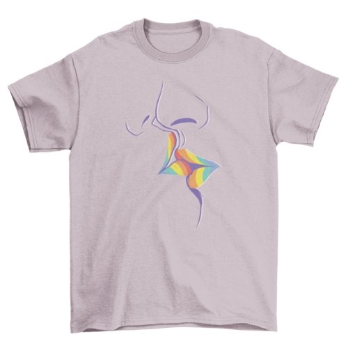 Rainbow Kiss t-shirt - Pride Fire - VX169646UNGT5P2XL - T-shirts