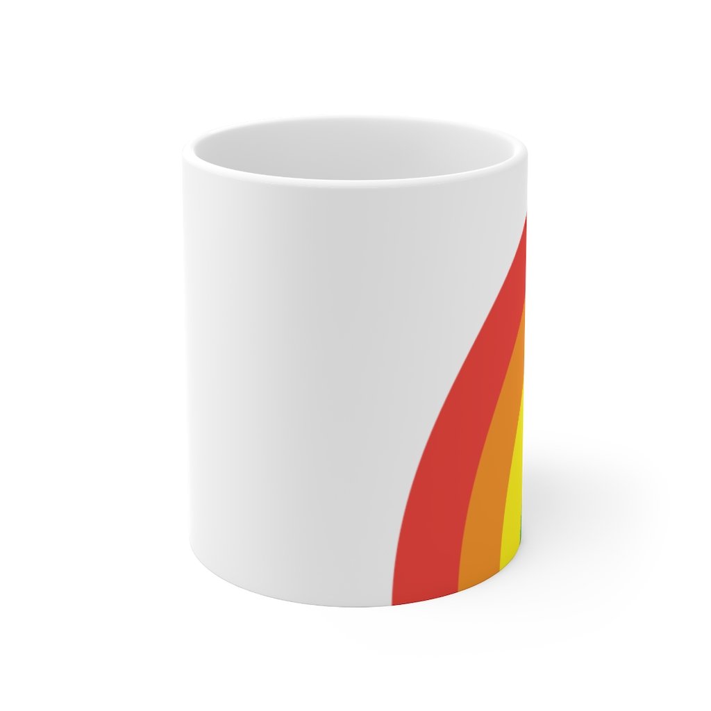 Rainbow Love Mug 11oz - Pride Fire - 2785327722 - Drinkware