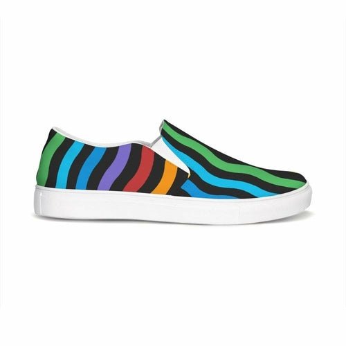 Rainbow Stripe Canvas Sports - Pride Fire - KCSU00500J8MJ420 - Sneakers & Runners