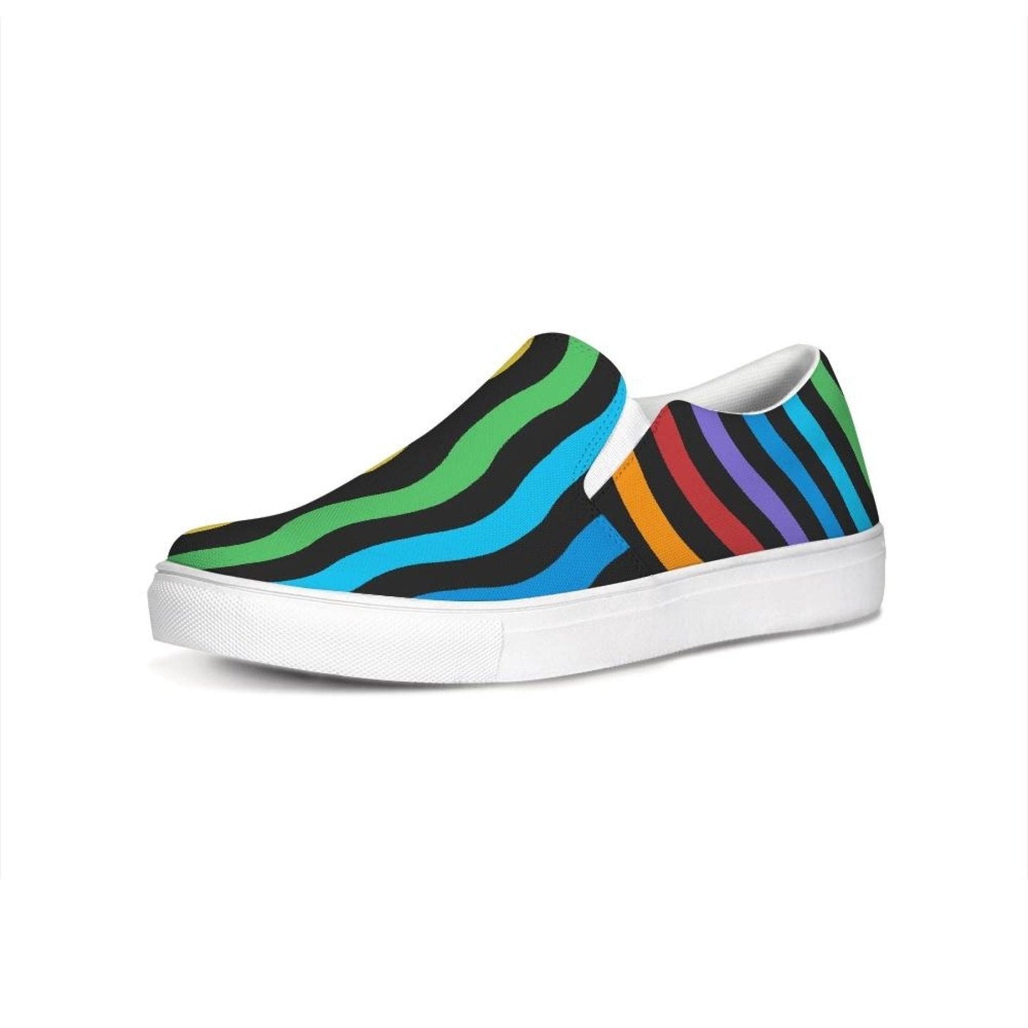 Rainbow Stripe Canvas Sports - Pride Fire - KCSU00500J8MJ420 - Sneakers & Runners