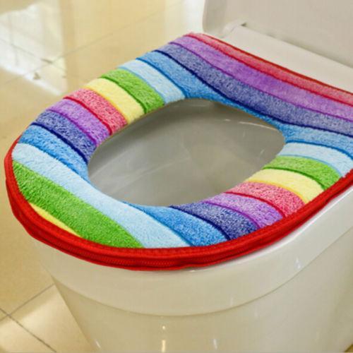 Rainbow Toilet Seat Cover - Pride Fire - 5070_XLYY9DR -