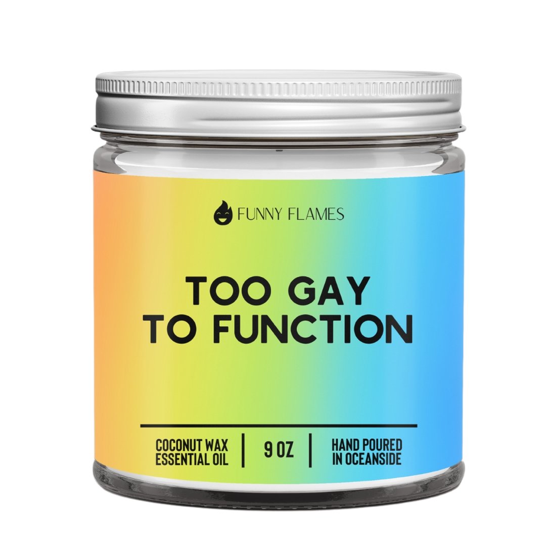 Too Gay To Function - Pride Fire - FCD-118 - Diffusers, Oils & Candles